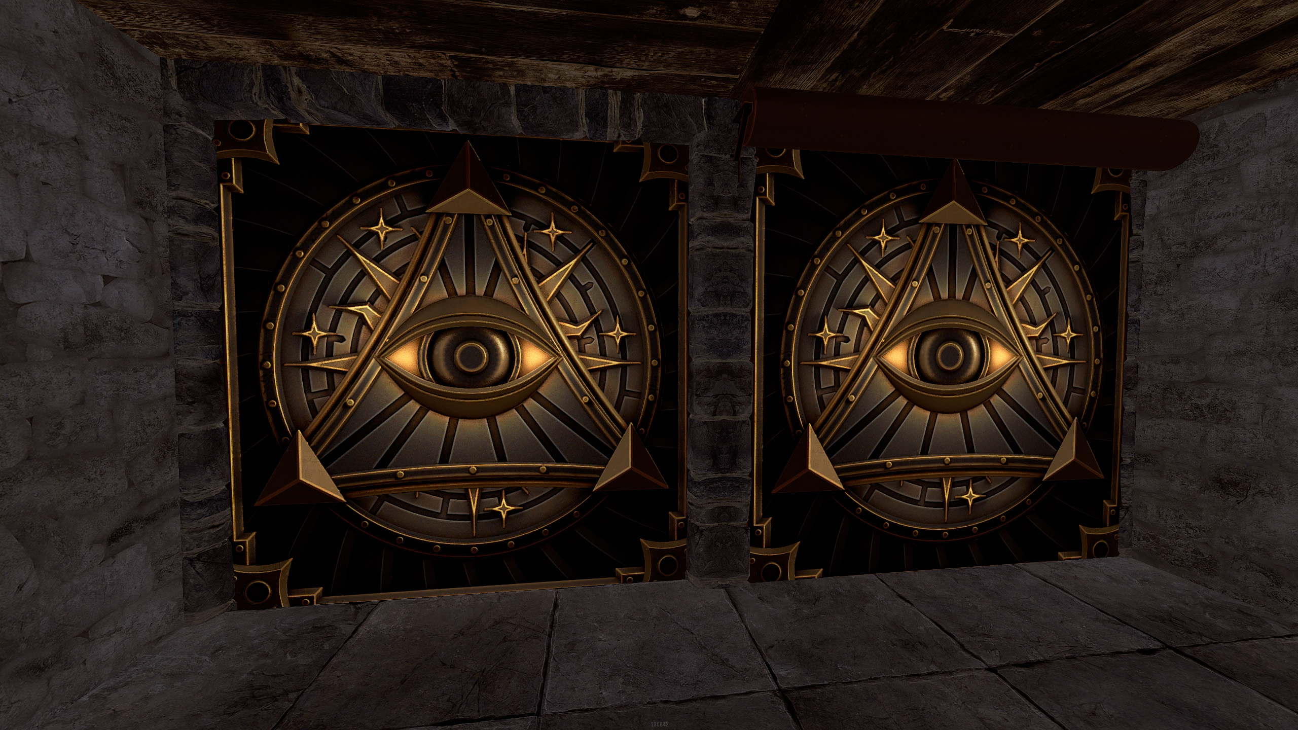 All-Seeing Eye Garage Door thumbnail 5