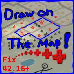 DrawOnMap unofficial Translationfix 42.15+ – Project Zomboid Mod