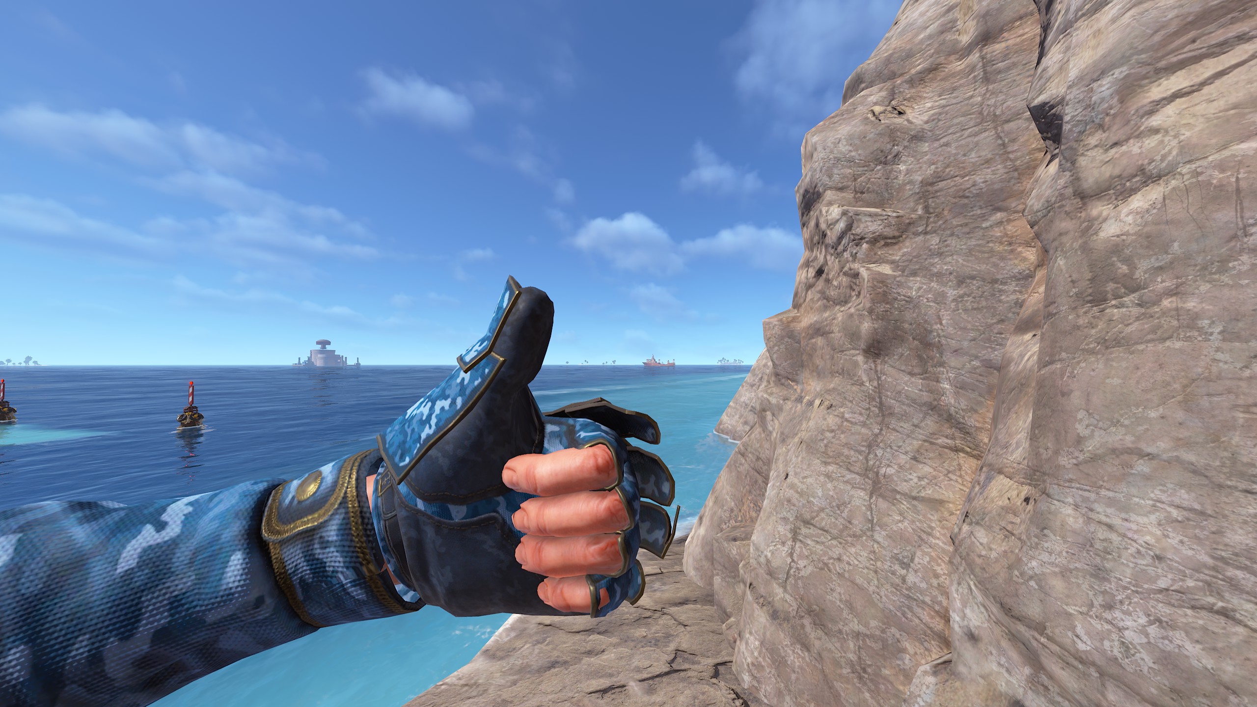 Naval Camo Roadsign Gloves