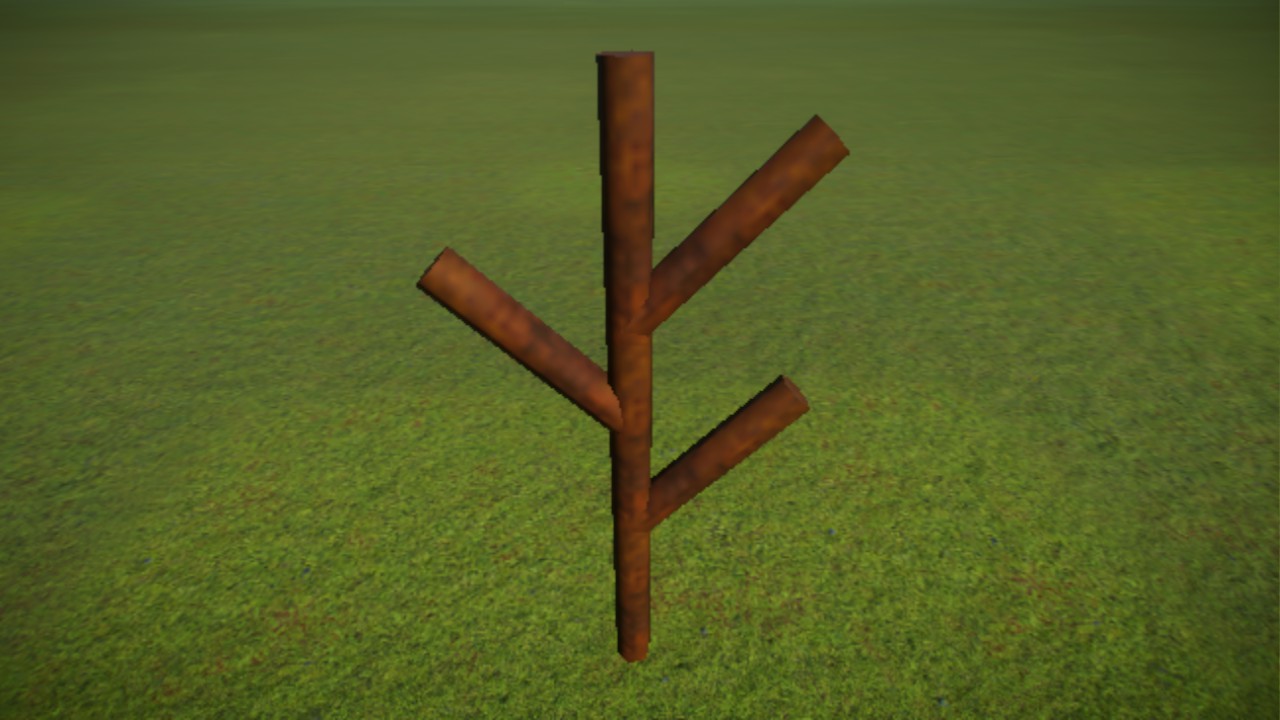 Árbol de metal