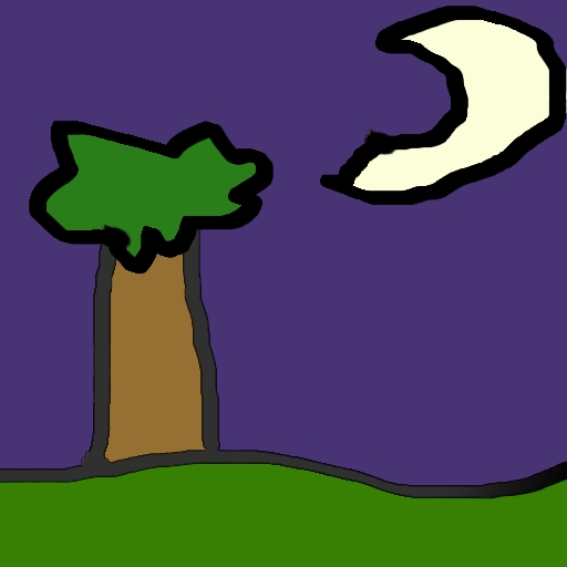 in the darkness