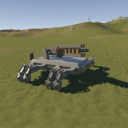 MAC cannon Spider walker