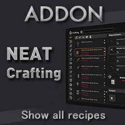 Neat Crafting Addon - Show all recipes and tooltips