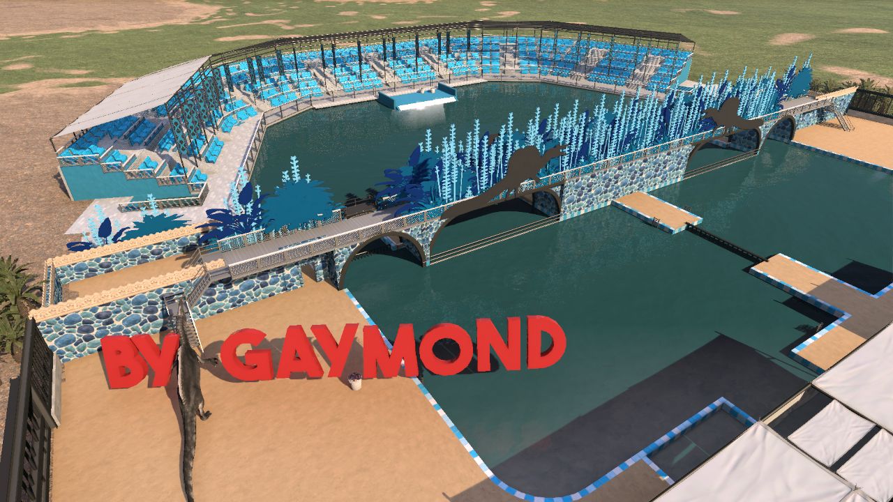 Seaworld stadium [by gaymond] with underwater viewing [REMASTERED]