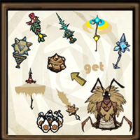 沙之石武器拓展 – Don't Starve Together Mod