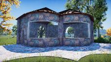 Cottage Core Small or Medium Animal House