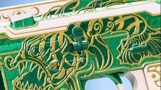 M4A1-S | THE GOLDEN FISH TALE green (IRIDESCENT) 