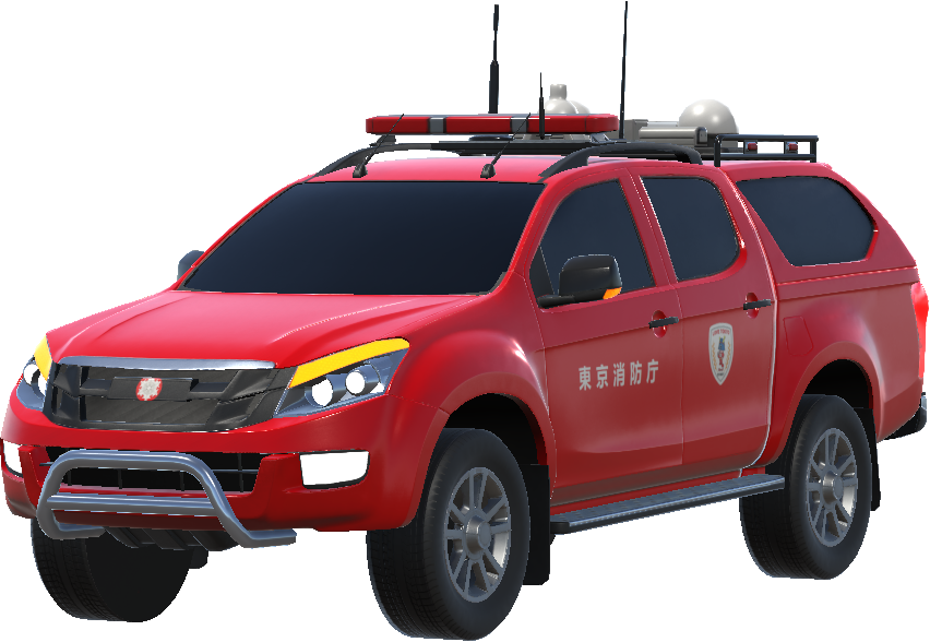 Tokyo Fire Department Command Vehicle