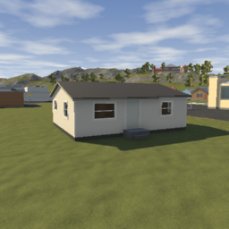 1950's 2 bedroom prefab house (unfurnished)