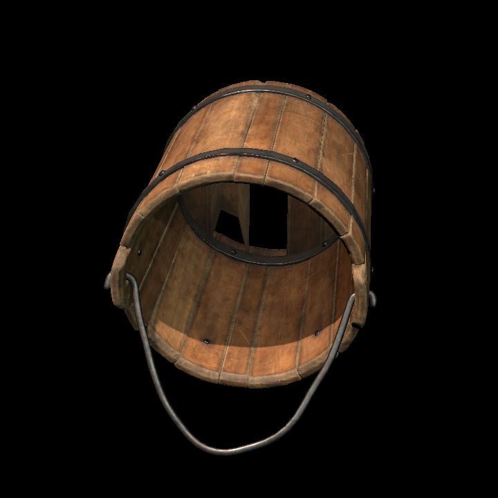 Broken bucket