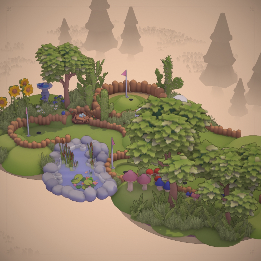 mini golf course