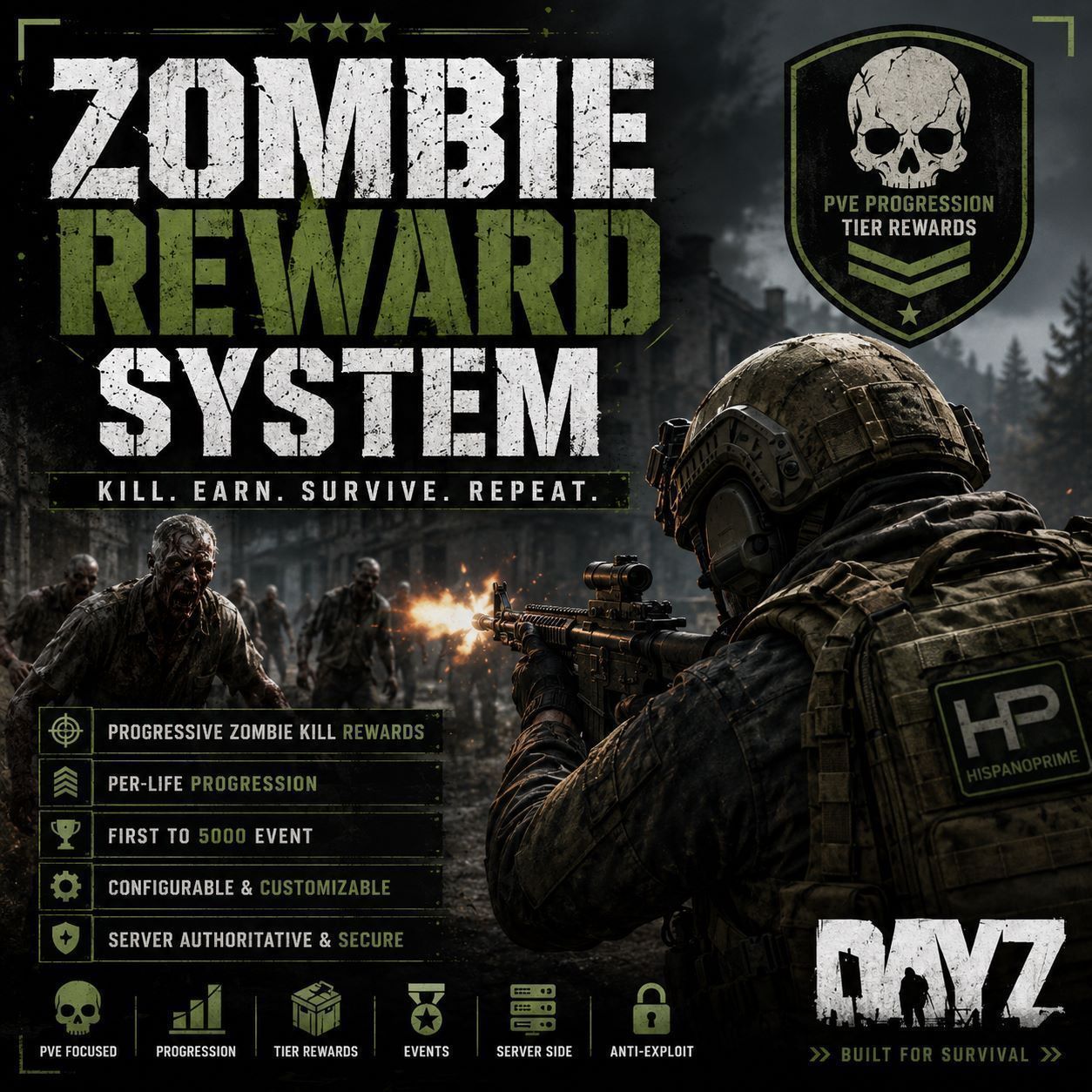 Zombie Reward System