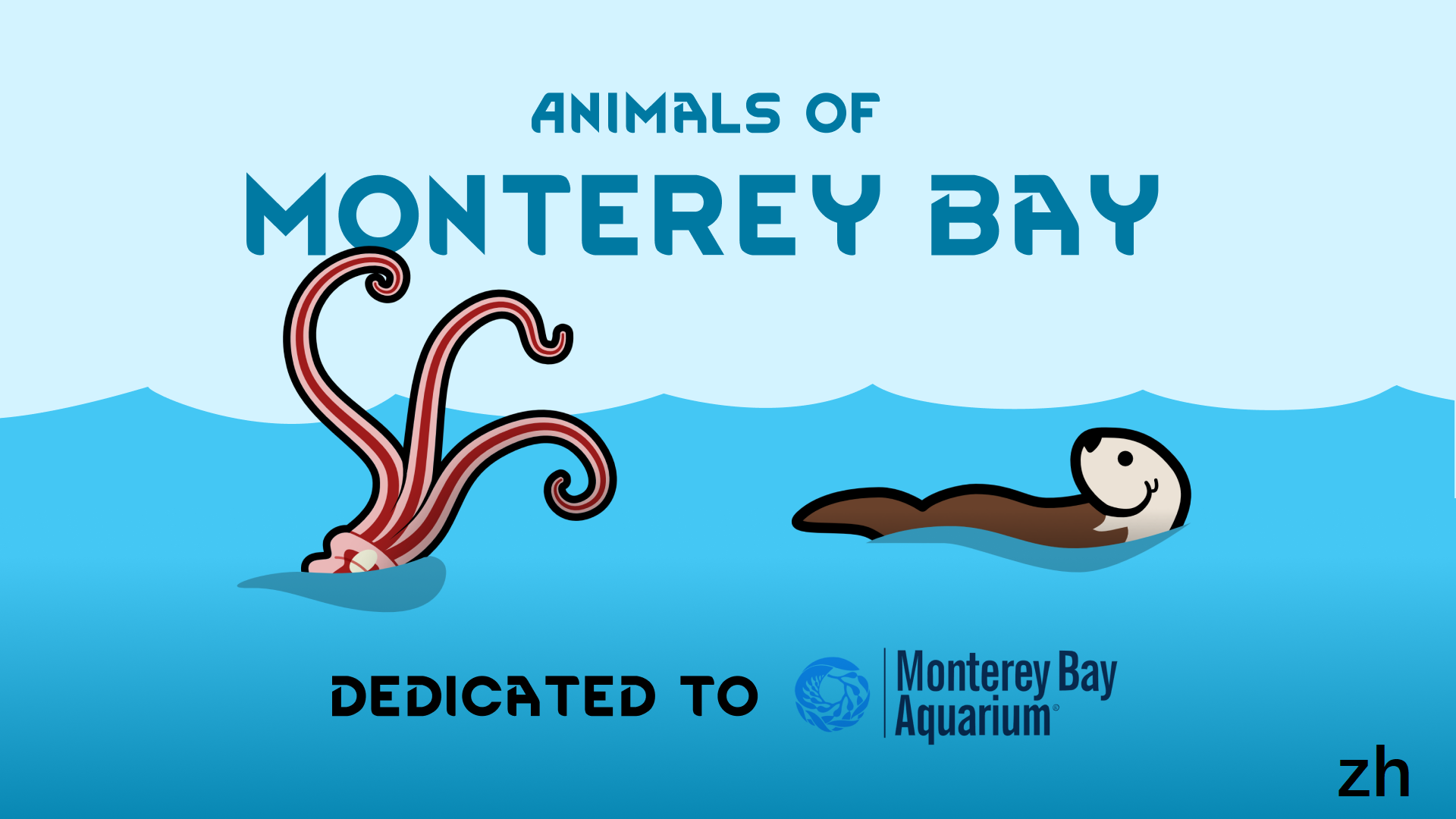 Animals of Monterey Bay-zh