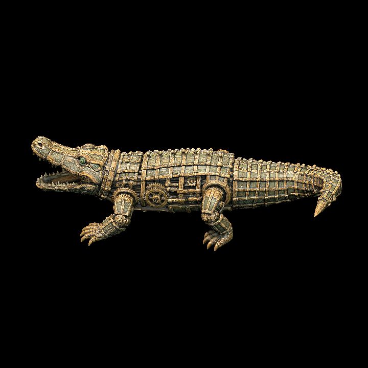 clockwork alligator