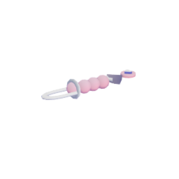 Baby Pacifier Clip (pink)