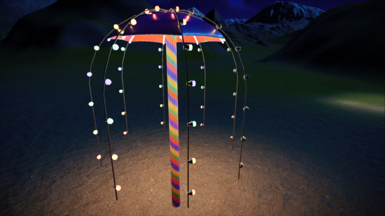 SnoCone: Rainbow Umbrella Lights