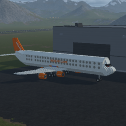 Softbody AIR LINER Airbus A380 Easyjet