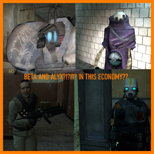 Half-life: Alyx styled Beta Content Reimagined units