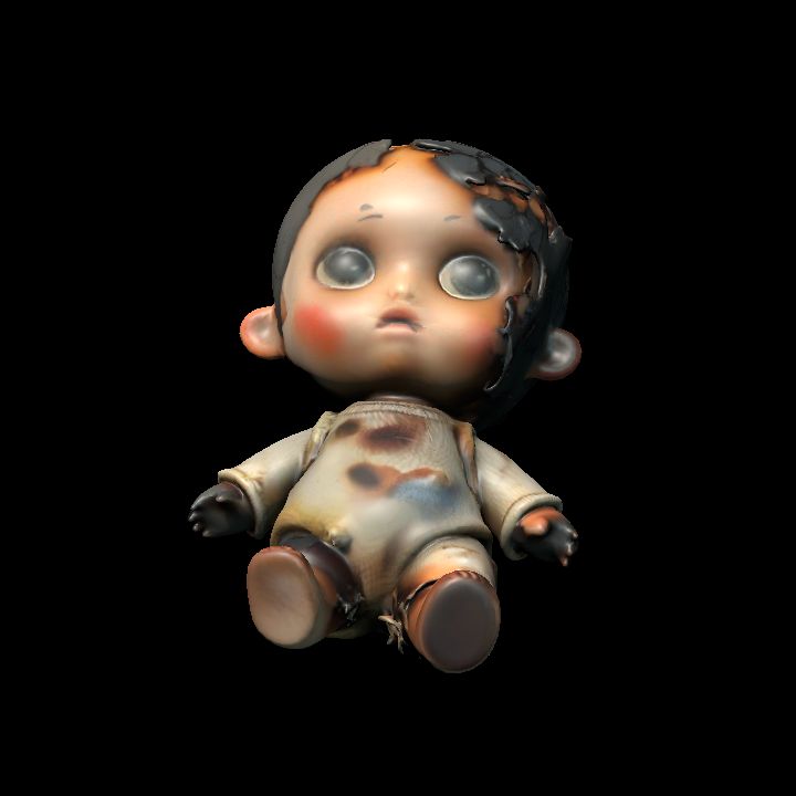 Burned doll 4