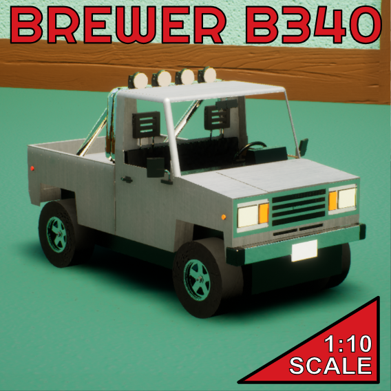 1984 Brewer B340 (1:10 Scale)