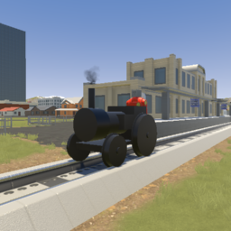 2-2-0 "Planet" Steam Engine