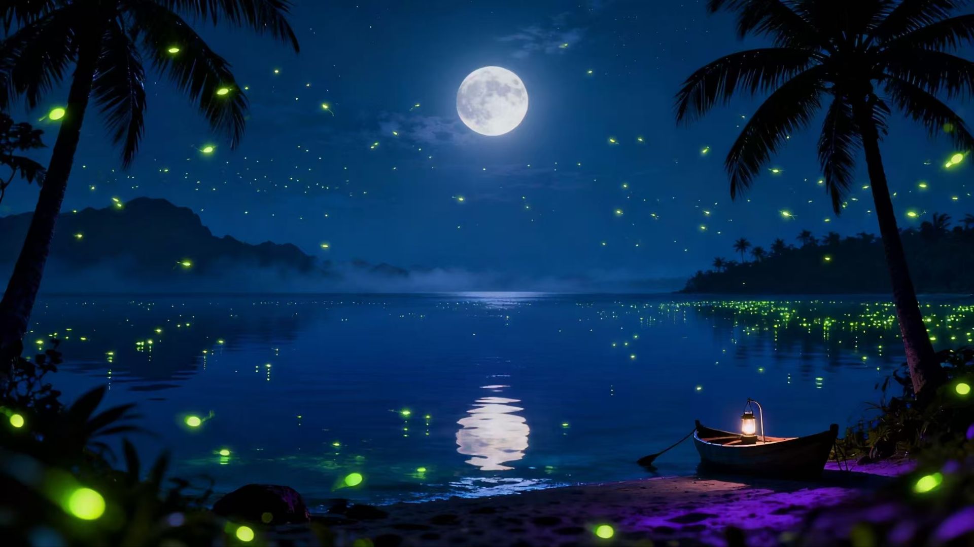 流萤浣月溪