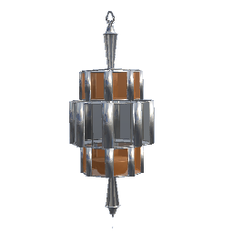 MCM Shade For Hanging Long Bulb