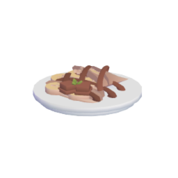Chocolate banana crepes