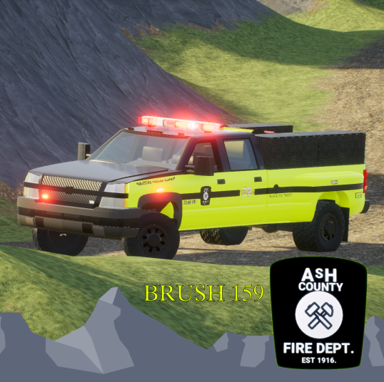 Chevrolet Silverado 3500 | Ash County Fire Dept. | Brush 159 | "Cruising Through Flames"