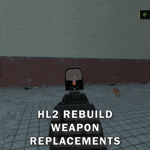 HL2 Rebuild Weapon Replacements