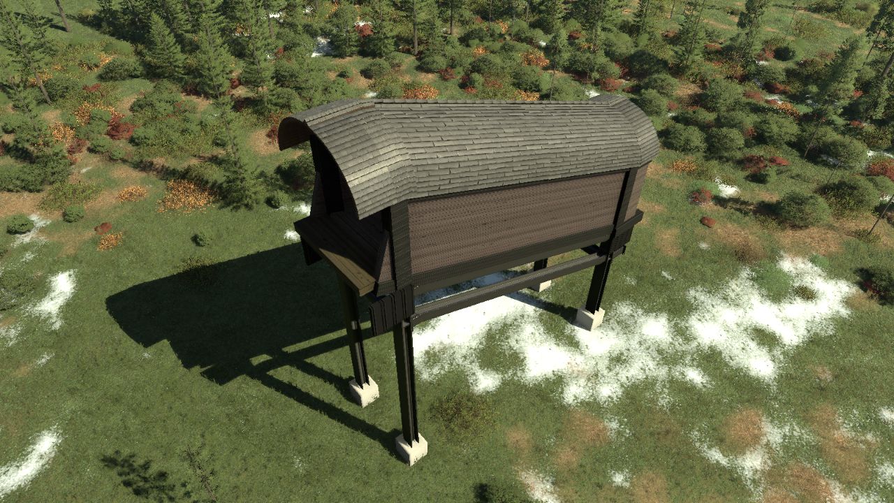 Raised Walkway B6 Medium Stairway Down (The Pro-Naturalist Pack)