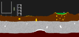 Working mining drills!