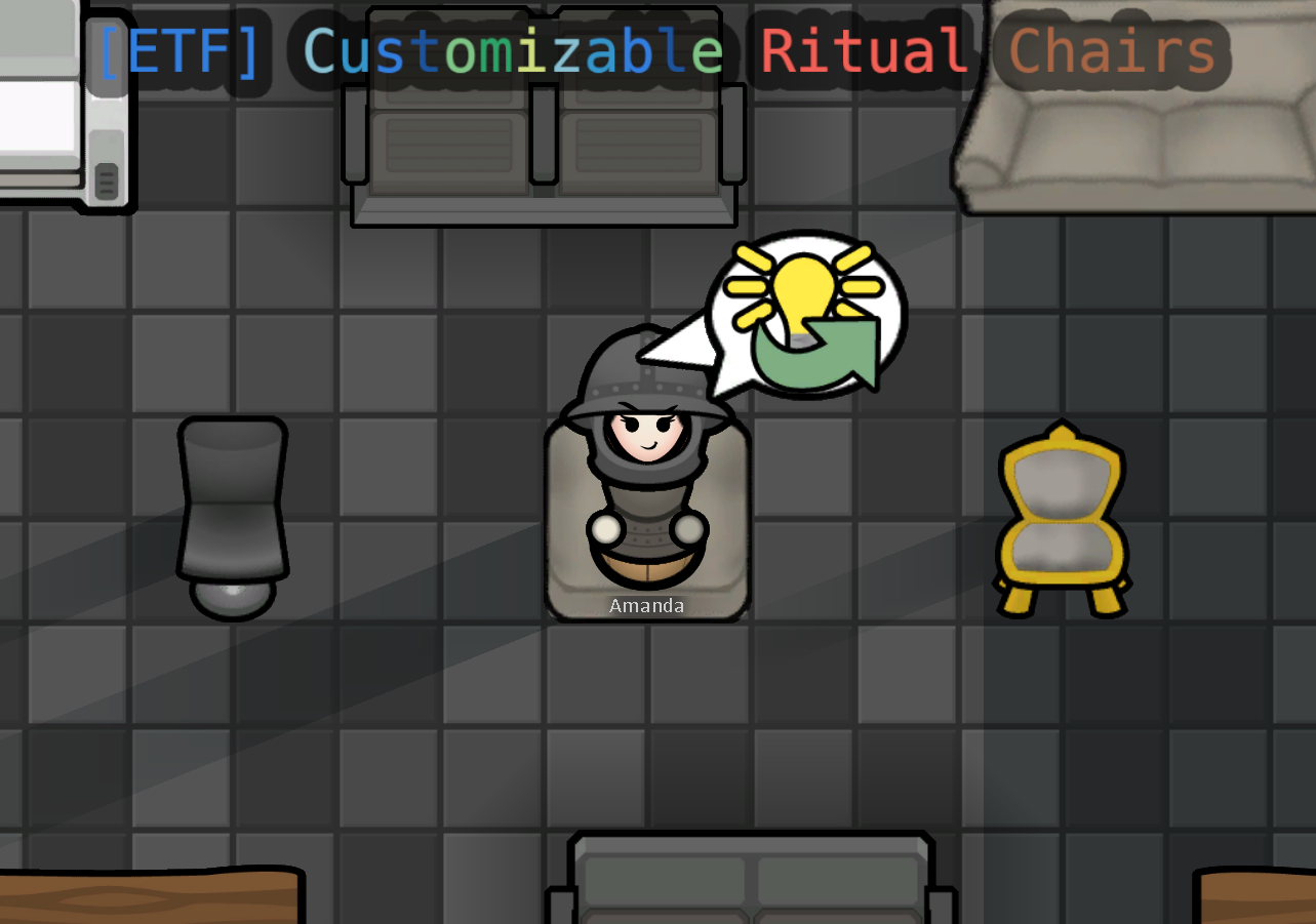 [ETF] Customizable Ritual Chairs