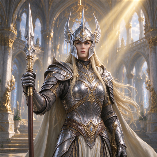 高等精灵银盔守卫 / High Elf Silver Helm Guard preview