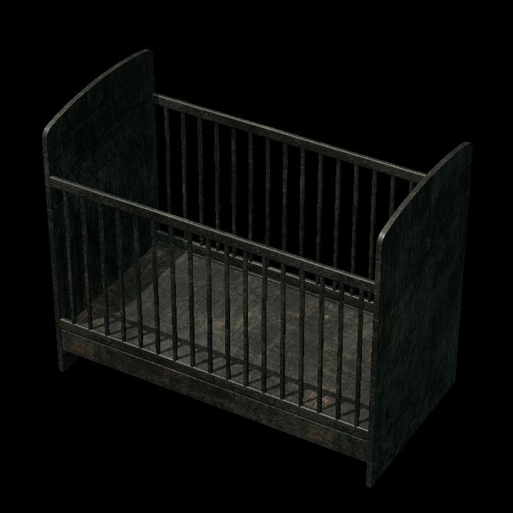 Crib or cot burned 0