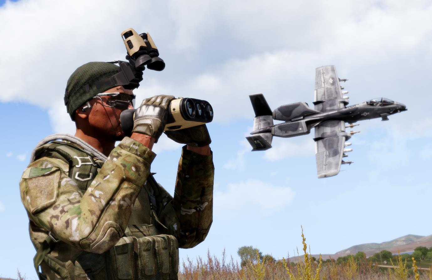 AI requests Close Air Support Script