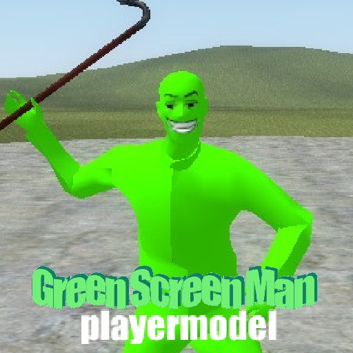Green Screen Man Playermodel