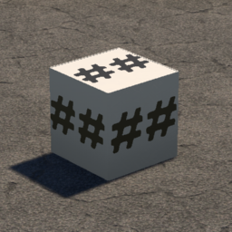 Nascar Cube Template