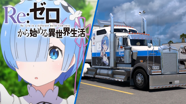 Kenworth W900 Rem - Re:Zero kara Hajimeru Isekai Seikatsu [Combo Skin]