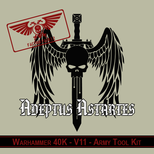 WH40K - 11th - Adeptus Astartes - Army Tool Kit (OLD)