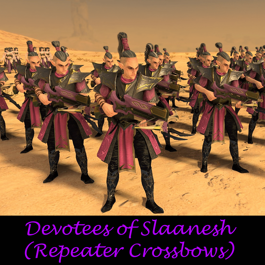 Repeater Crossbows for Devotees of Slaanesh and Rebalance