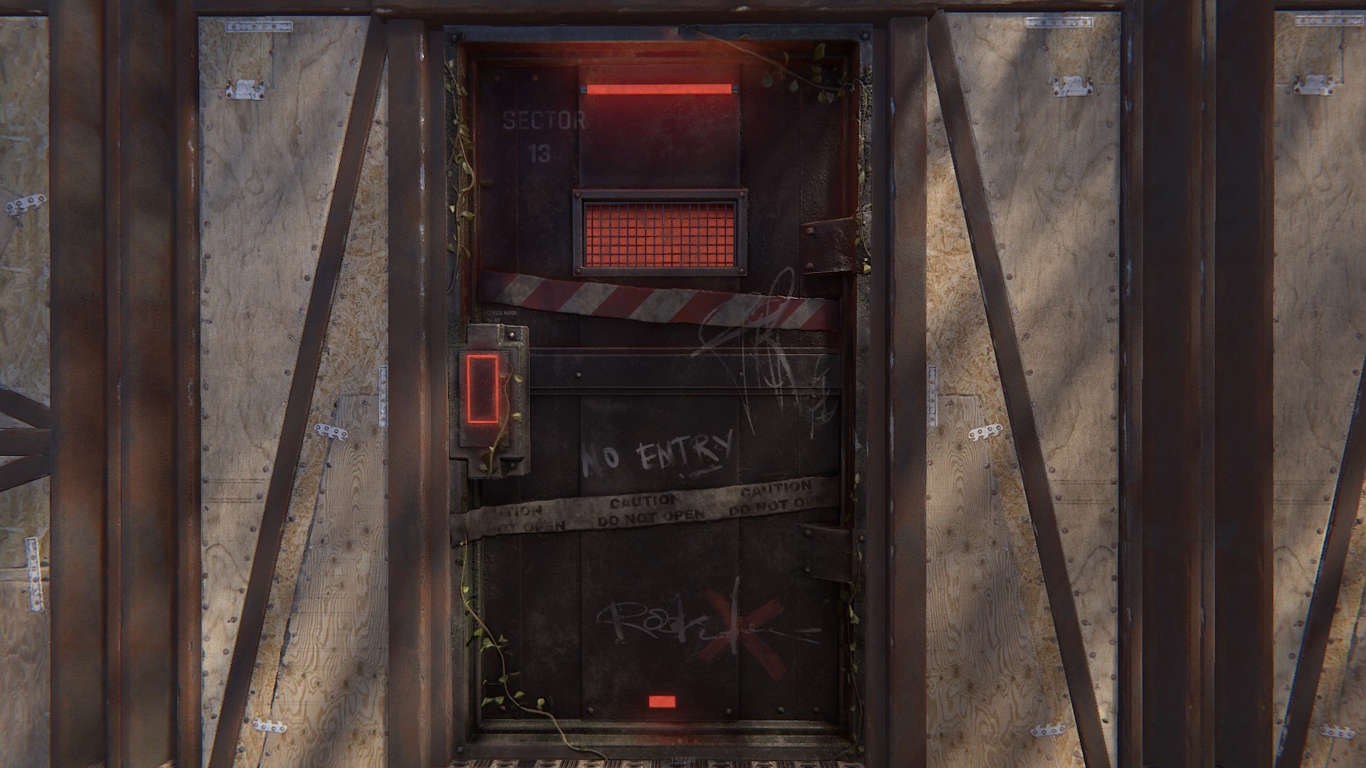 Red Sector Armored Door thumbnail 8