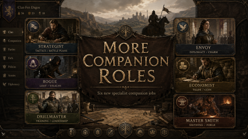More Companion Roles 1.4.5