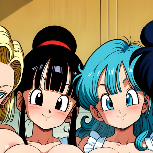 Hapecar - bulma_x_launch_x_android18_x_chichi preview