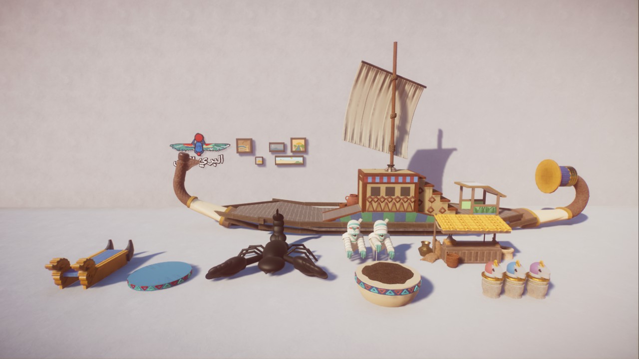 Egypt - Decorations and Sign Pack