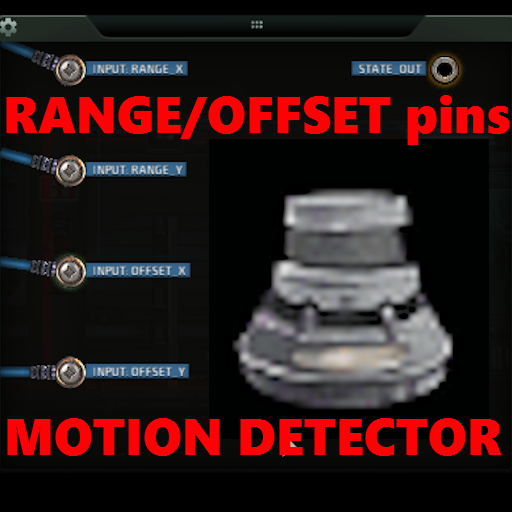 Range/Offset pins Motion Detector