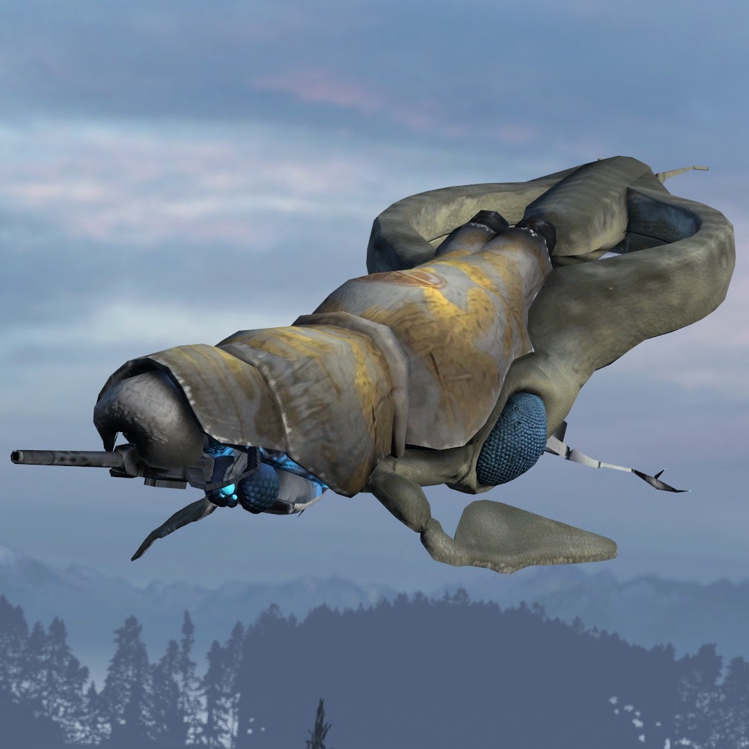 Retail inspired gunship reskin