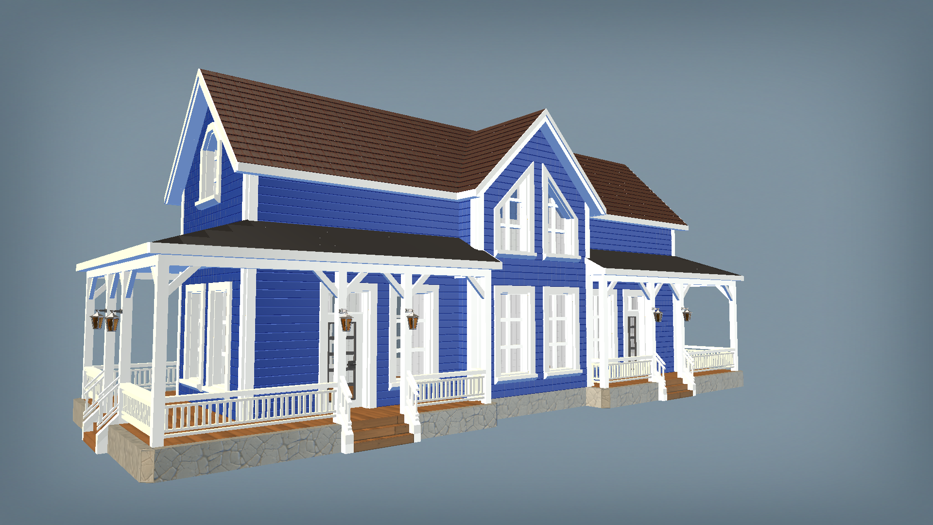 [Scrap Mechanic] Skandinavisches Holzhaus / Nordic Wooden House