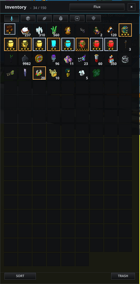 Zakros UI - Inventory