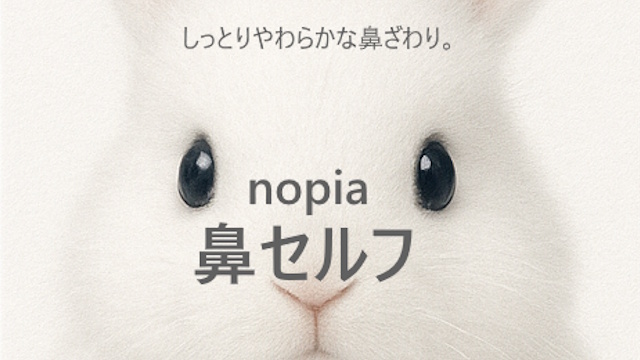 鼻セルフ（ボックスティッシュ）